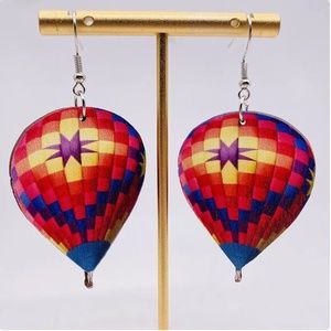 Hot Air Balloon Earrings